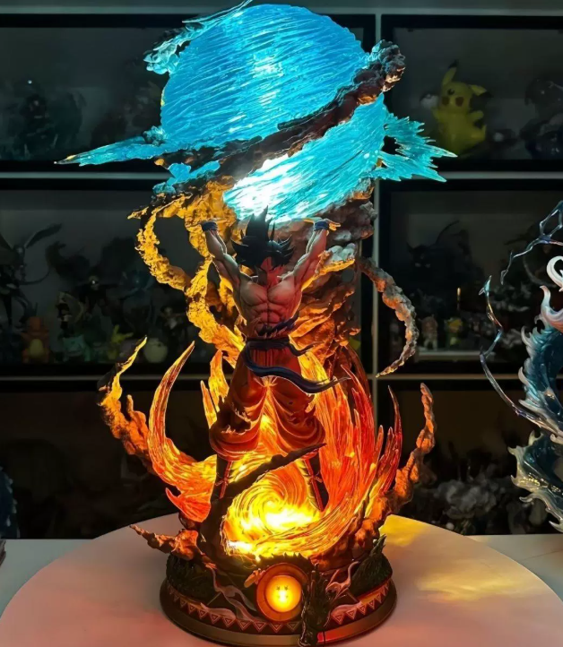 Figura Goku Genki Dama con LED - Vista completa