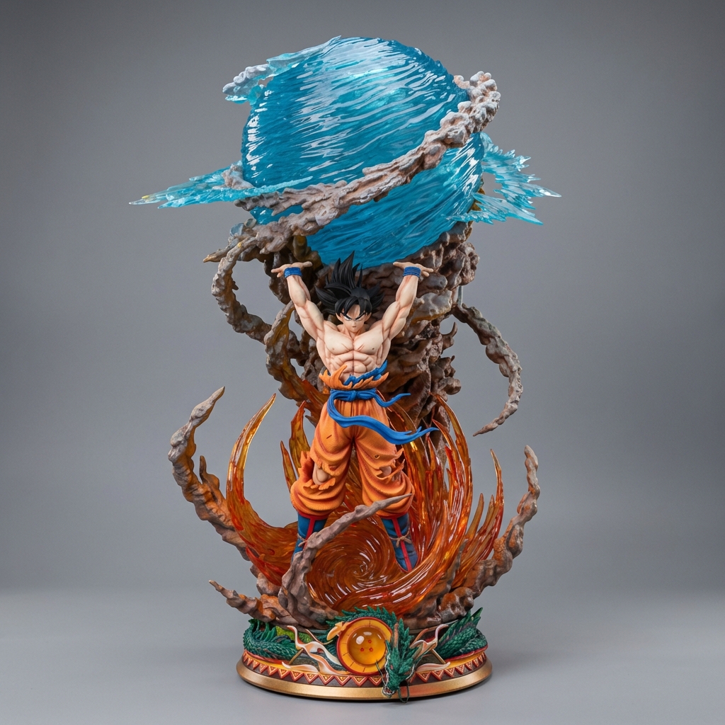 Figura Goku Genki Dama - Vista de estudio